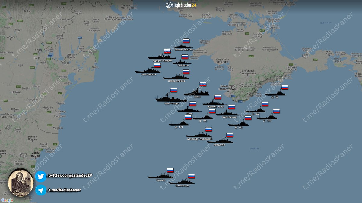 Επίδειξη δύναμης του ρωσικού ναυτικού στη Μαύρη Θάλασσα