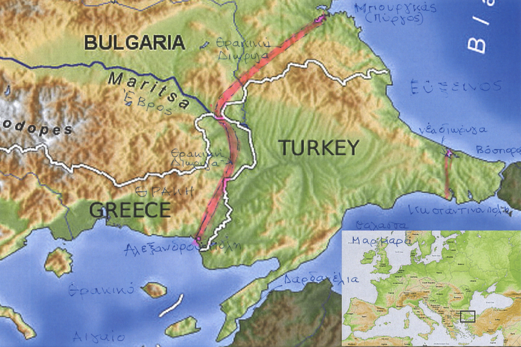 “Η Θρακική Διώρυγα, θα είναι η πιο σύντομη θαλάσσια οδός, μεταξύ Εύξεινου και Αιγαίου”