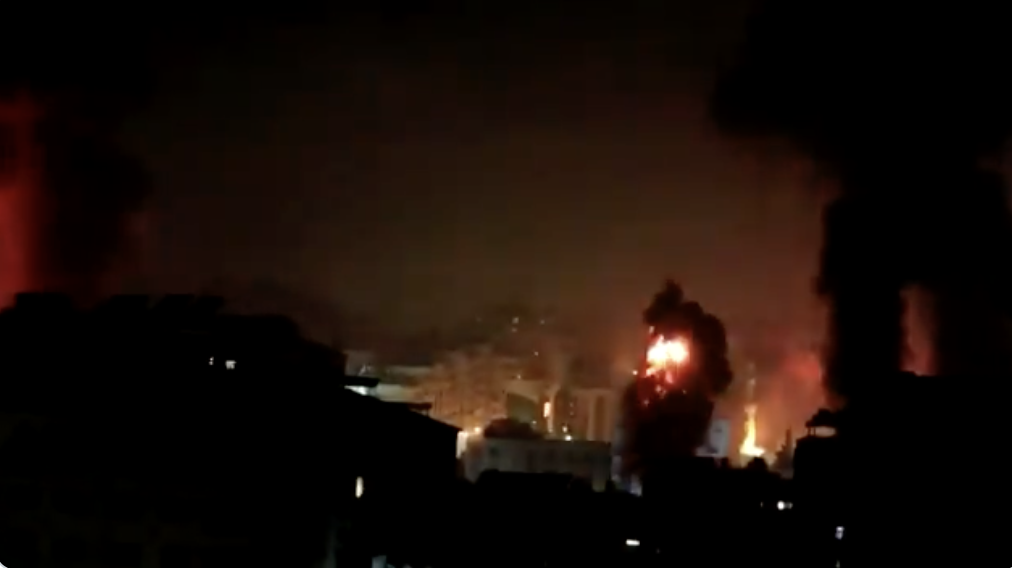 Το βίντεο από το βομβαρδισμό της οικίας του πολιτικού ηγέτη της Χαμάς