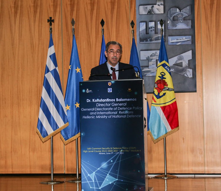 Διοργάνωση στην Αθήνα, Διεθνούς Σεμιναρίου για το μέλλον της Κοινής Πολιτικής Άμυνας και Ασφάλειας της Ε.Ε.