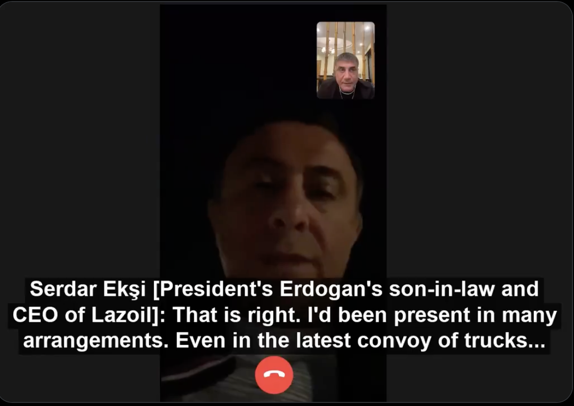 Ο αρχιμαφιόζος Πεκέρ αποκαλύπτει πως ο Ερντογάν έστελνε όπλα στη Συρία-Βίντεο