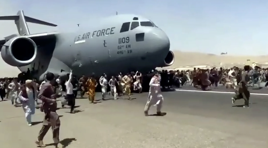 Ανθρώπινα μέλη βρέθηκαν στο σύστημα προσγείωσης αμερικανικού C-17 που αναχώρησε από την Καμπούλ