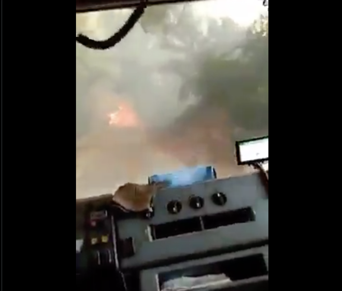 Αγωνία και κίνδυνος! Βίντεο από τη φωτιά που δείχνει πόσο θανάσιμα επικίνδυνη μπορεί να γίνει