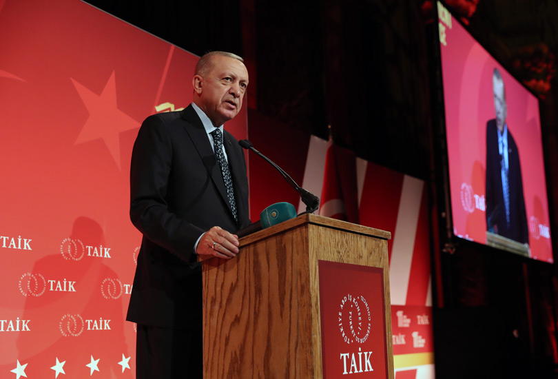 Ερντογάν: «Η Τουρκία είναι σε παρακινδυνευμένο αλλά σωστό δρόμο», επιμένει