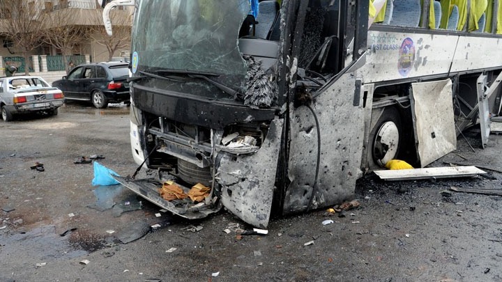 Συρία: Νεκροί και τραυματίες από έκρηξη σε λεωφορείο