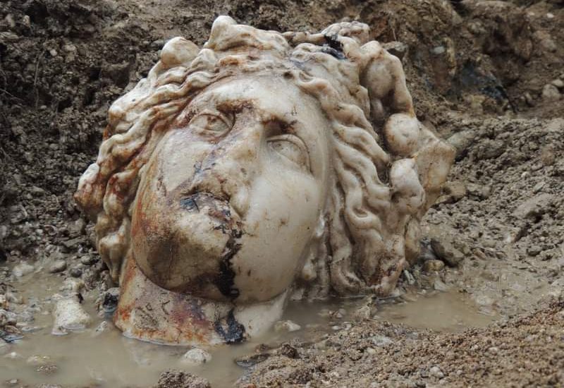 Αγάλματα της Αφροδίτης και του Διονύσου ανακαλύφθηκαν στην Τουρκία- Φωτογραφίες