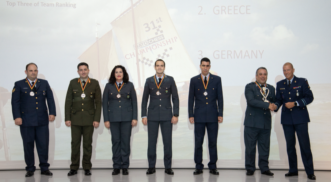 31ο ΝΑΤΟ Chess Championship: Διάκριση για την ελληνική αποστολή