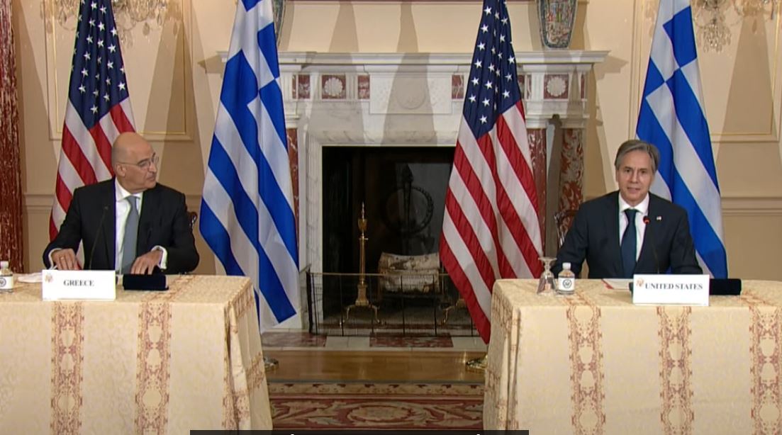 Live οι δηλώσεις Δένδια - Blinken για την αμυντική συμφωνία Ελλάδας και ΗΠΑ