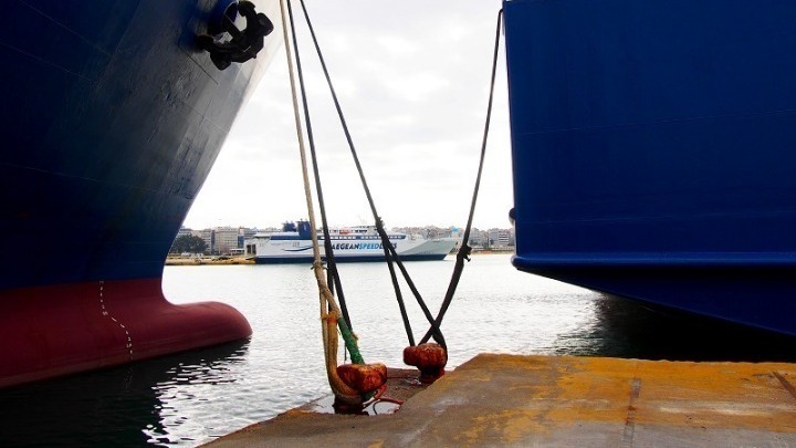 Δεμένα πλοία στα λιμάνια 48ωρη απεργία της Πανελλήνιας Ναυτικής Ομοσπονδίας