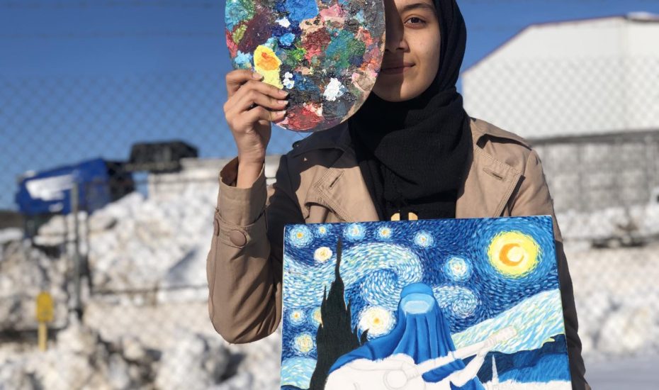Αφγανιστάν: Μήνυμα για την ελευθερία των γυναικών οι πίνακες ζωγραφικής μιας 18χρονης