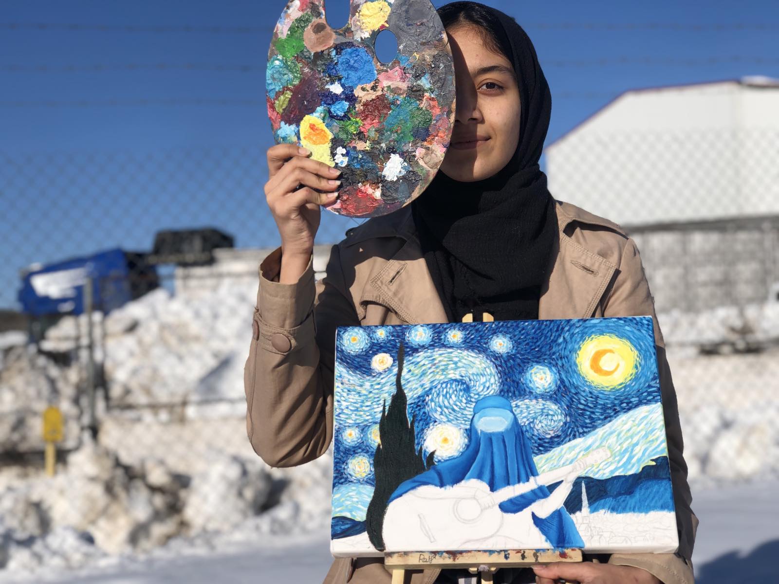 Αφγανιστάν: Μήνυμα για την ελευθερία των γυναικών οι πίνακες ζωγραφικής μιας 18χρονης