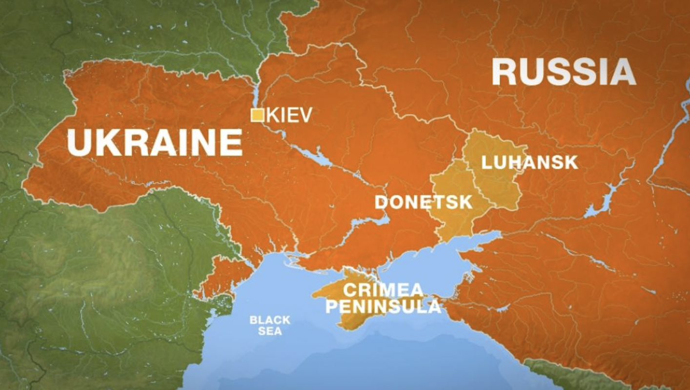 ρωσία ουκρανία χάρτης