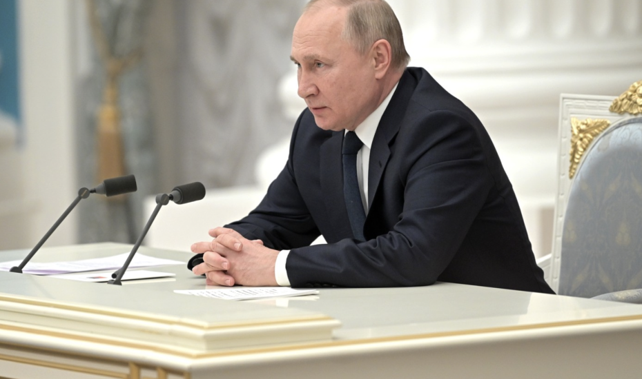 Διάταγμα Πούτιν για πληρωμή του φυσικού αερίου σε ρούβλια από «μη φιλικές χώρες»! Ισχύει από αύριο