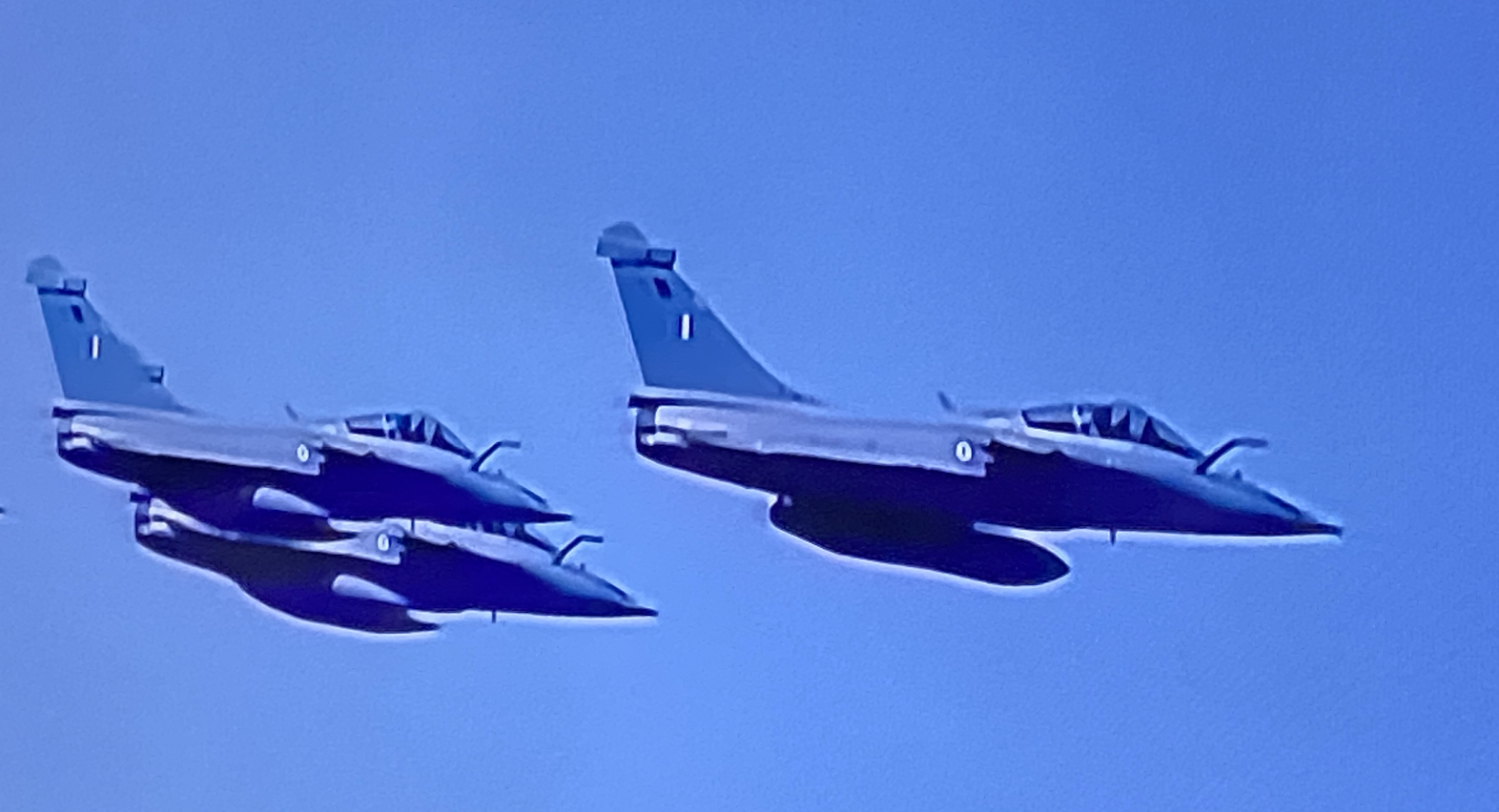 Διέλευση F-16 και Rafale σήμερα στις 12:00 πάνω από το Τατόι
