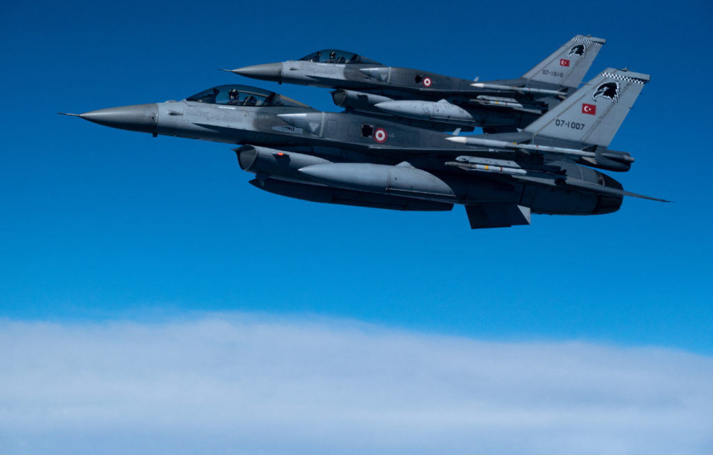 Υπερπτήσεις τουρκικών F-16 σε Αγαθονήσι και Ανθρωποφάγους