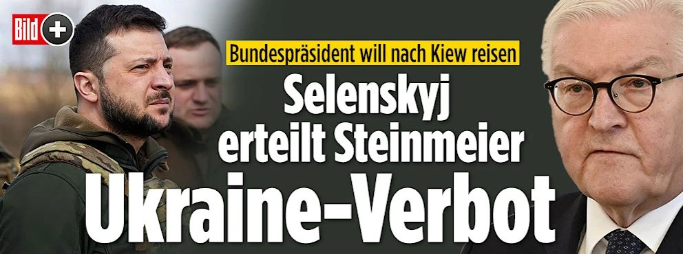 Ο Ζελένσκι αρνείται να δει τον Γερμανό πρόεδρο και φοράει χειροπέδες σε πολιτικούς αντιπάλους