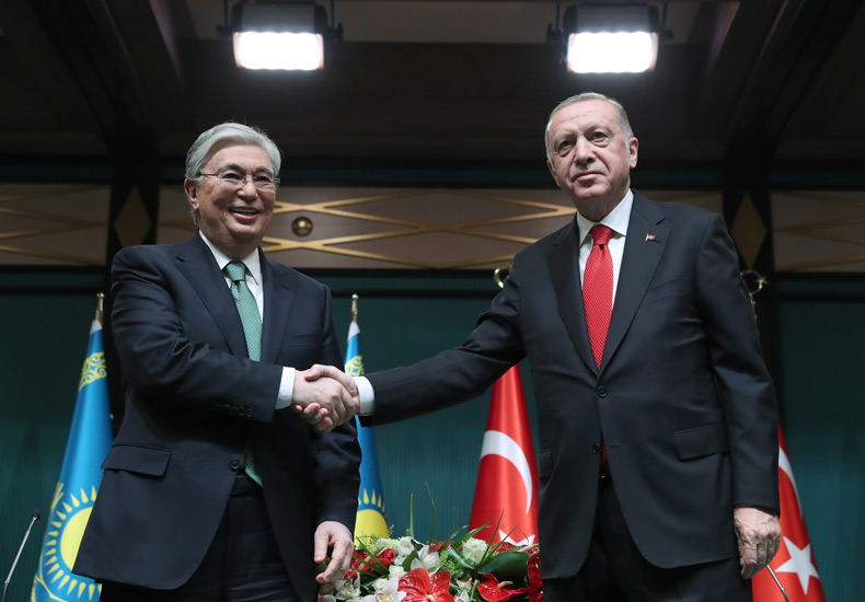 Τουρκία-Καζακστάν: Στόχος εμπορικές συναλλαγές 10 δις