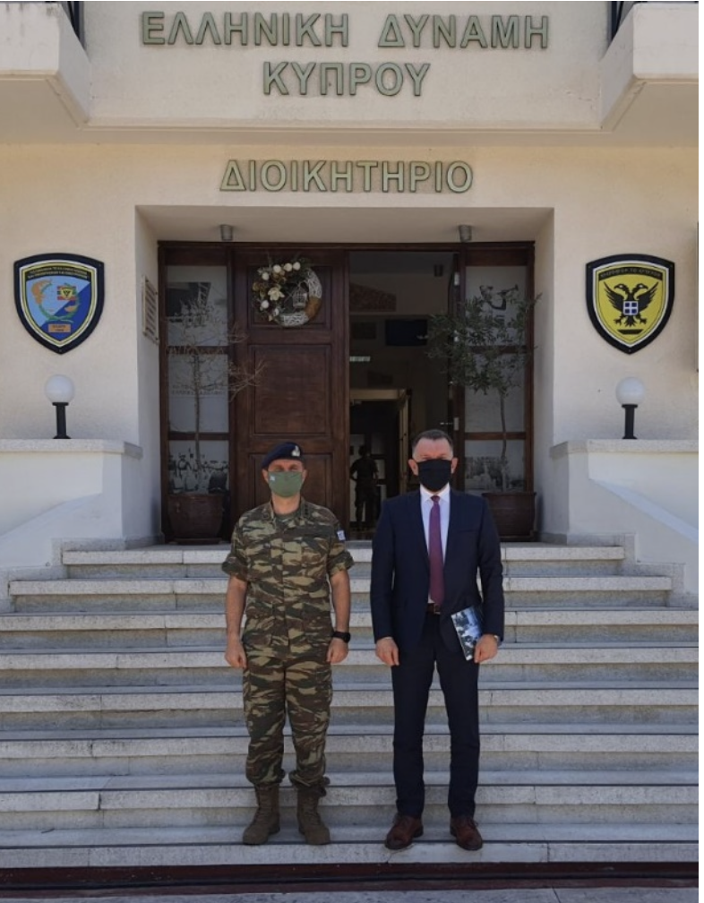 Στην Κύπρο ο γραμματέας του τομέα Άμυνας του ΚΙΝΑΛ