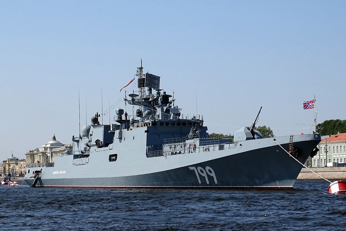 ρωσική φρεγατα ναύαρχος makarov