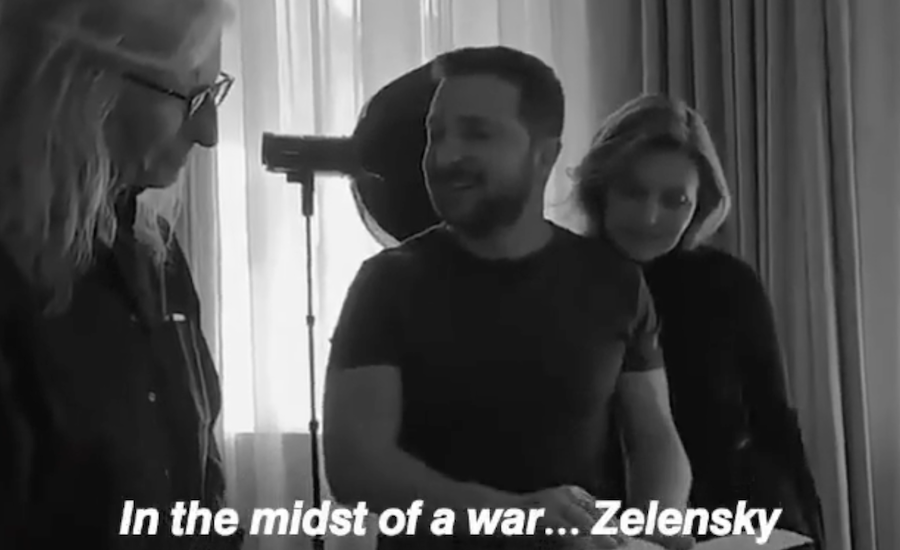 Το βίντεο Ζελένσκι που προκαλεί πρώτα απ ΄ όλα τους στρατιώτες του- Η φωτογράφηση στη Vogue!