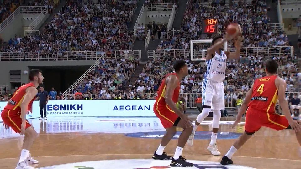 Εθνική Μπάσκετ απόλαυση με Γιάννη Αντετοκούνμπο να σαρώνει! Βίντεο