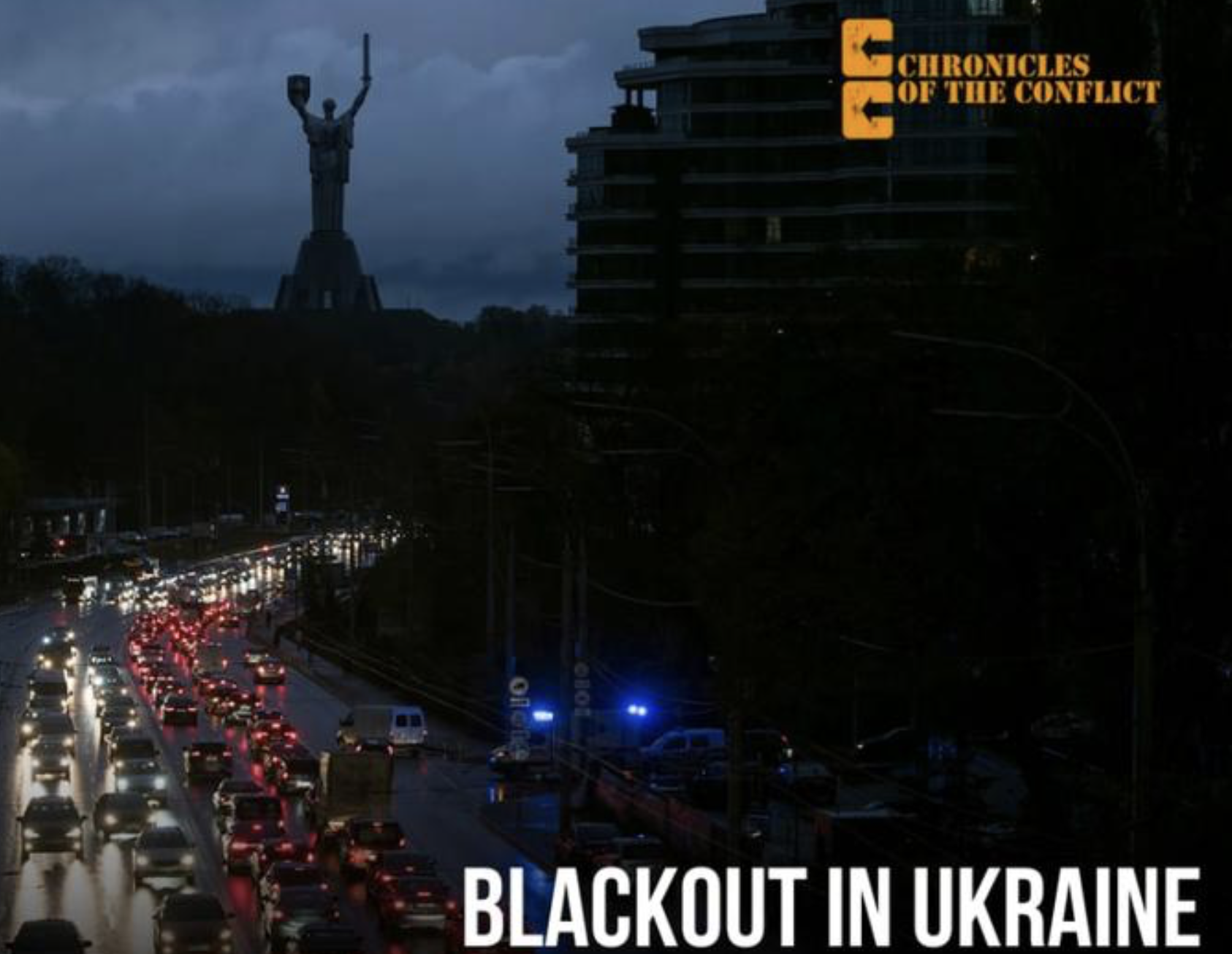 Χιόνι στο Κίεβο, με συνεχείς διακοπές ρεύματος και σε αναμονή νέων ρωσικών επιθέσεων