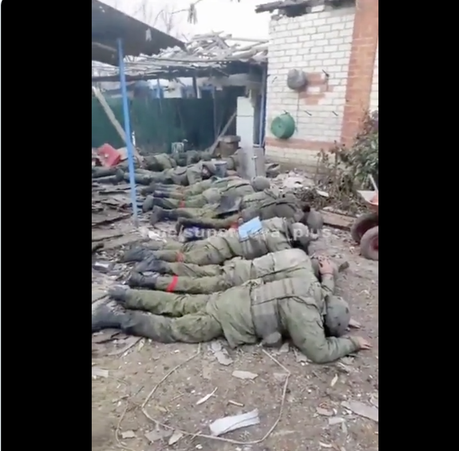 Εν ψυχρώ εκτελέσεις Ρώσων στρατιωτών που παραδόθηκαν στους Ουκρανούς!