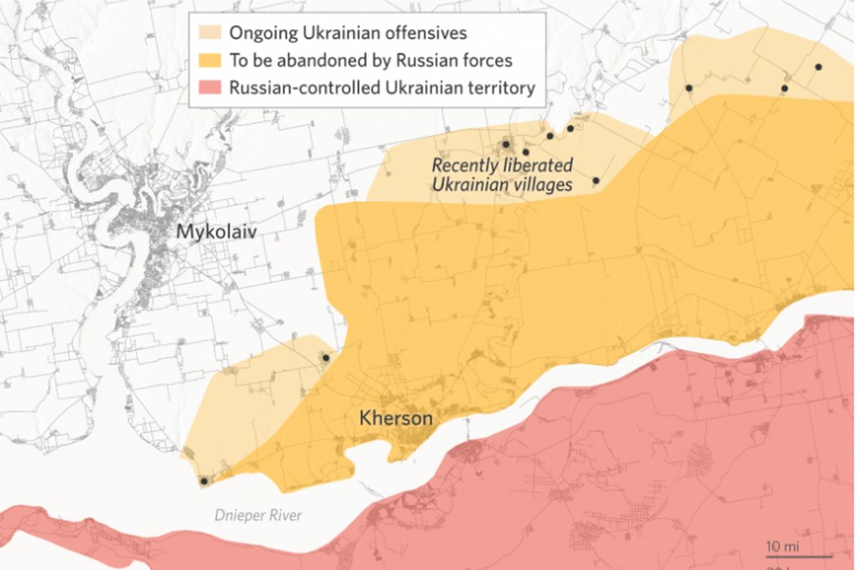 Ανάλυση Stratfor μετά τη Χερσώνα: Πού πάει ο πόλεμος Ουκρανίας - Ρωσίας