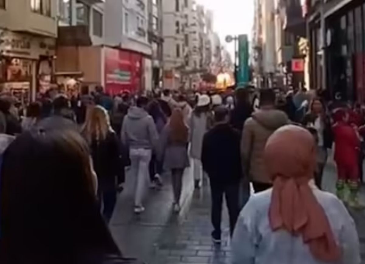 Τουρκία έκρηξη: Βίντεο από τη στιγμή της επίθεσης στην Κωνσταντινούπολη