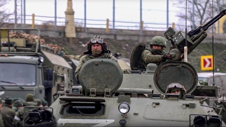 Ο στρατός των Ουκρανών στη Χερσώνα