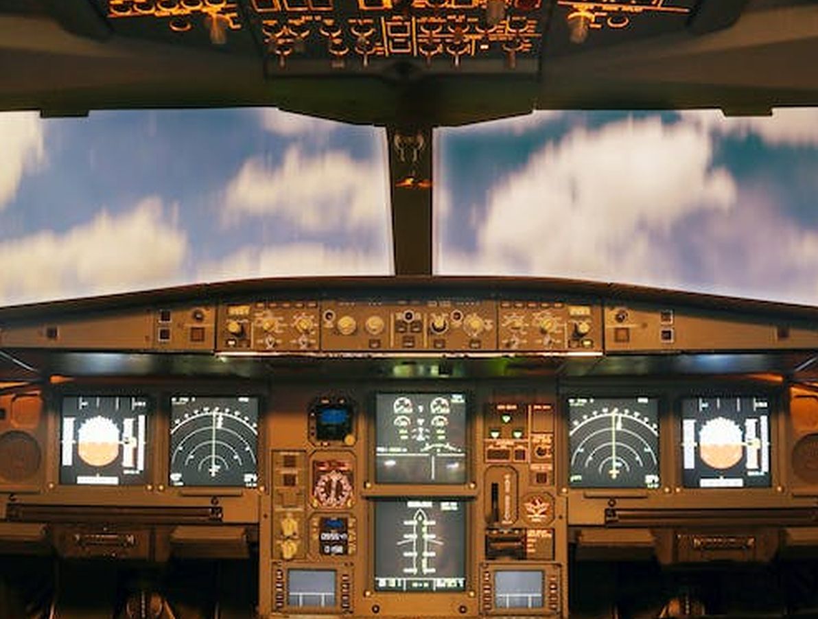 cockpit aeroplano