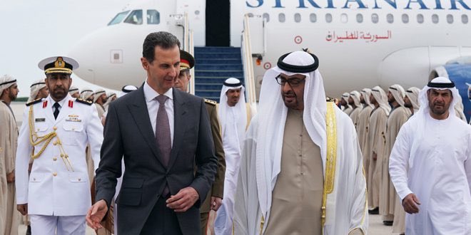Ο Άσαντ στα Ηνωμένα Αραβικά Εμιράτα μετά από τη Μόσχα