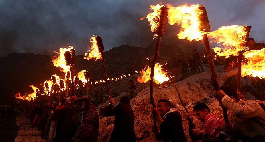 Μηνύματα από τις εκδηλώσεις Κούρδων για τη γιορτή Newroz