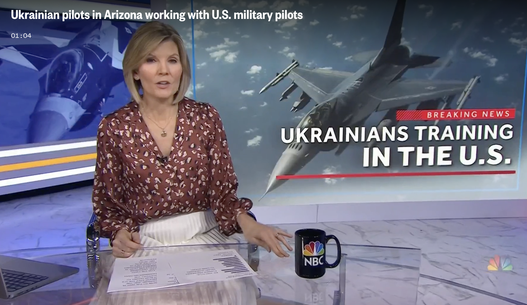 Οι Αμερικανοί εκπαιδεύουν Ουκρανούς σε F-16