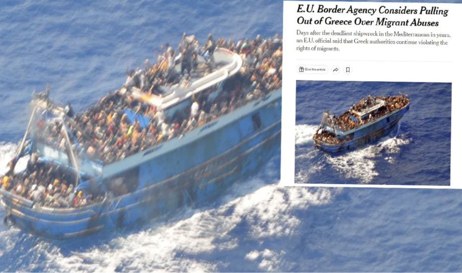 Η Frontex απειλεί με αποχώρηση από την Ελλάδα μετά από το ναυάγιο ανοιχτά της Πύλου