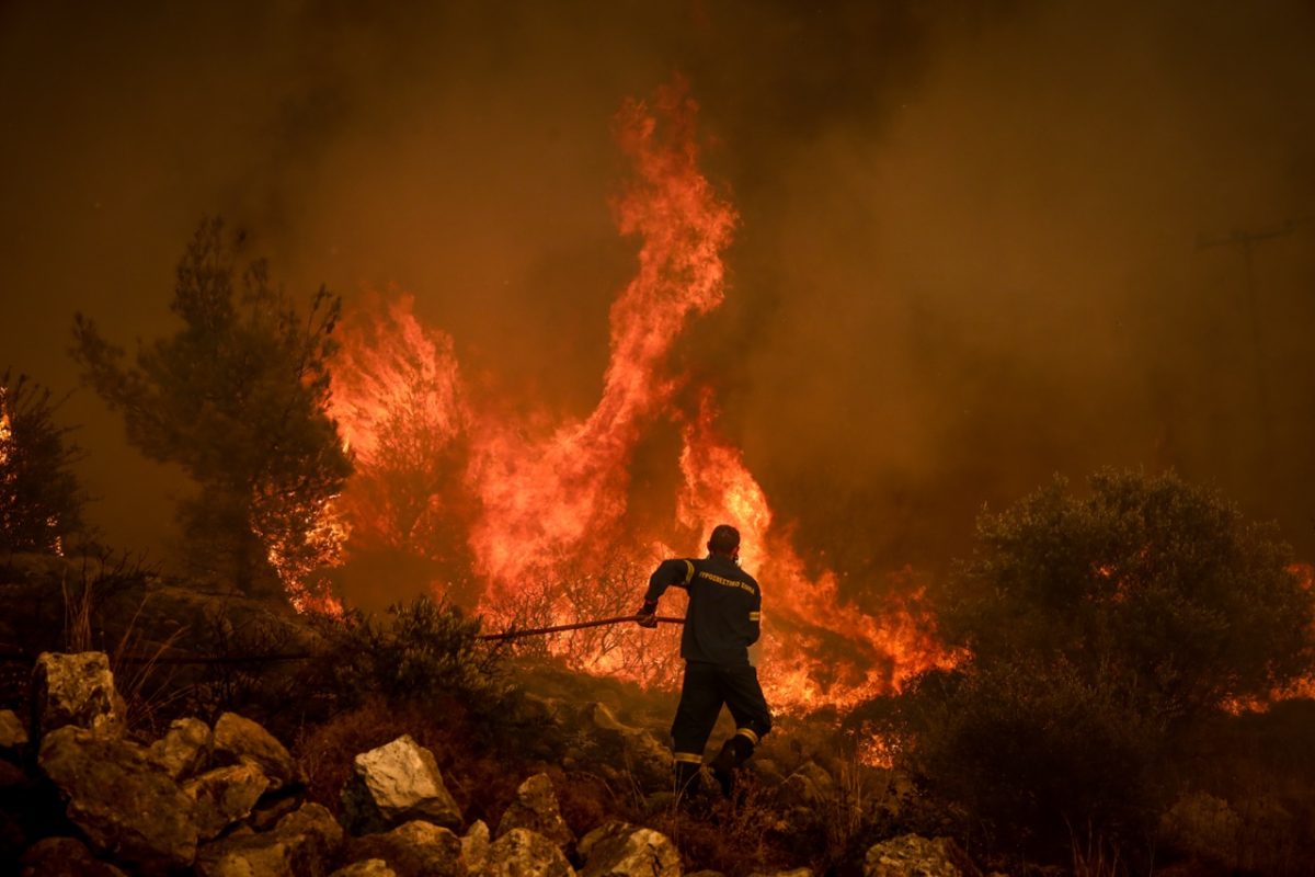 Φωτιά τώρα στις Σέρρες - Στο Παγγαίο μεταξύ Πρώτης και Ροδολίβους η πυρκαγιά