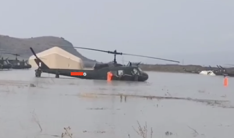 Τι λέει και τι ΔΕΝ λέει το ΓΕΣ για τα «πλωτά» ελικόπτερα στο Στεφανοβίκειο...