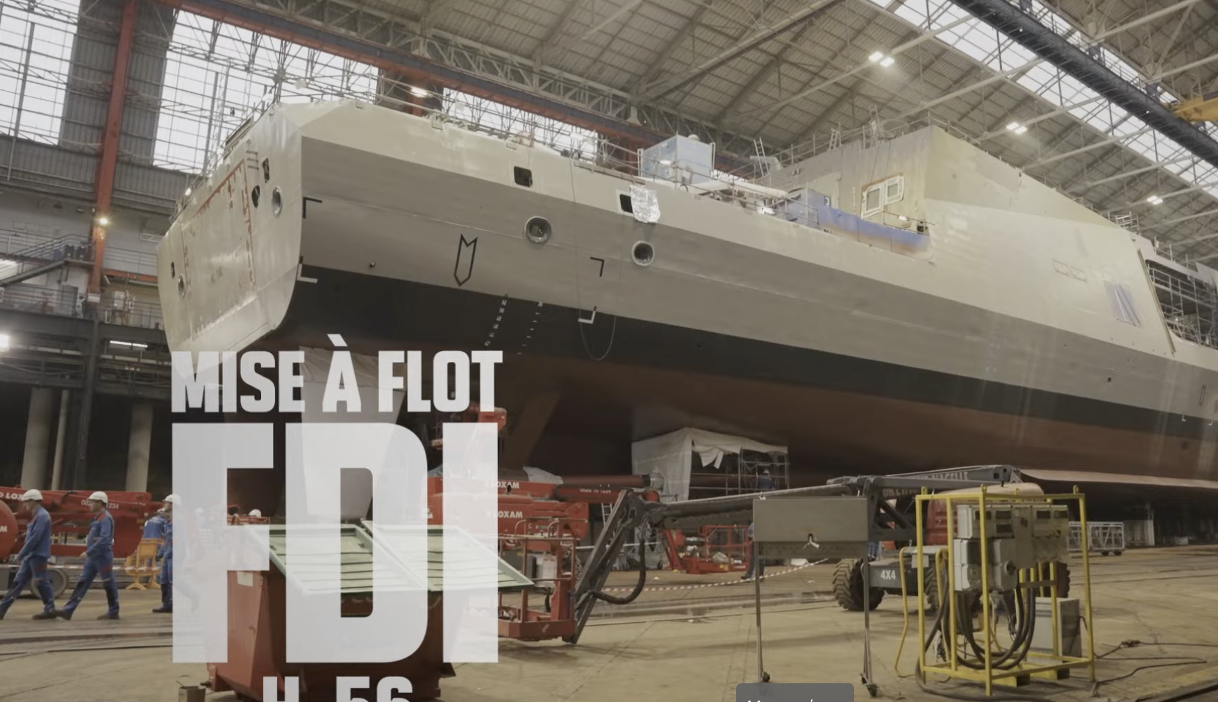 Βίντεο της Naval με την πρώτη φρεγάτα που προορίζεται για το Στόλο μας
