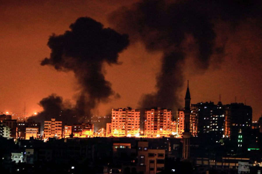 Γάζα: Ισραηλινοί βομβαρδισμοί σε περιοχή που βρίσκεται το νοσοκομείο της παλαιστινιακής Ερυθράς Ημισελήνου