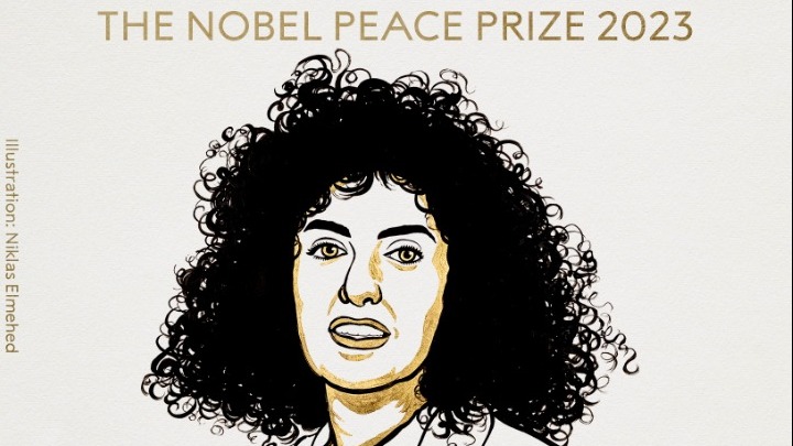 Το Νόμπελ Ειρήνης στην Ναργκίς Μοχαμαντί από το Ιράν