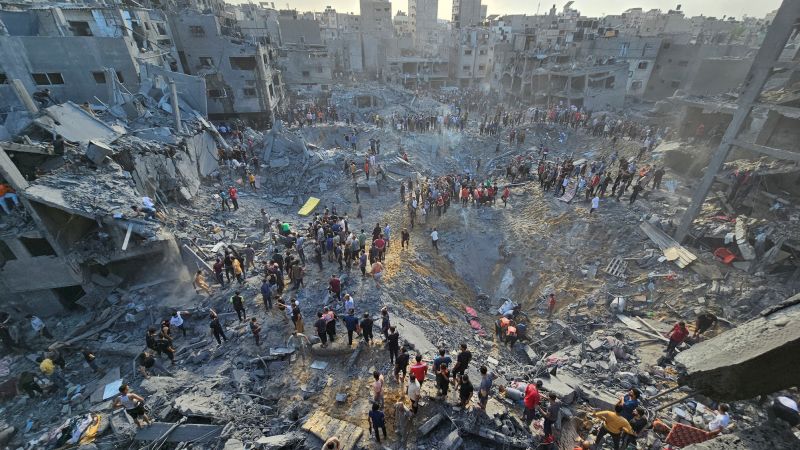 O OHE λέει ότι οι ισραηλινοί βομβαρδισμοί στην Τζαμπαλίγια «θα μπορούσαν να είναι έγκλημα πολέμου»