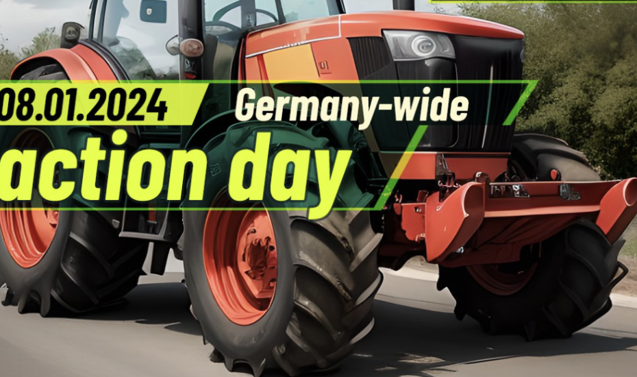 Η Γερμανία παραλύει σήμερα από μαζικές κινητοποιήσεις αγροτών! Η ακροδεξιά προσπαθεί να επωφεληθεί