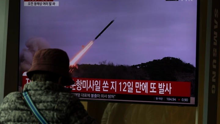 Η Βόρεια Κορέα εκτόξευσε πυραύλους κρουζ