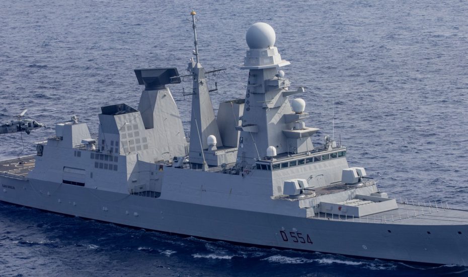 Ιταλικό πολεμικό πλοίο κατέρριψε drone των Χούθι στην Ερυθρά Θάλασσα