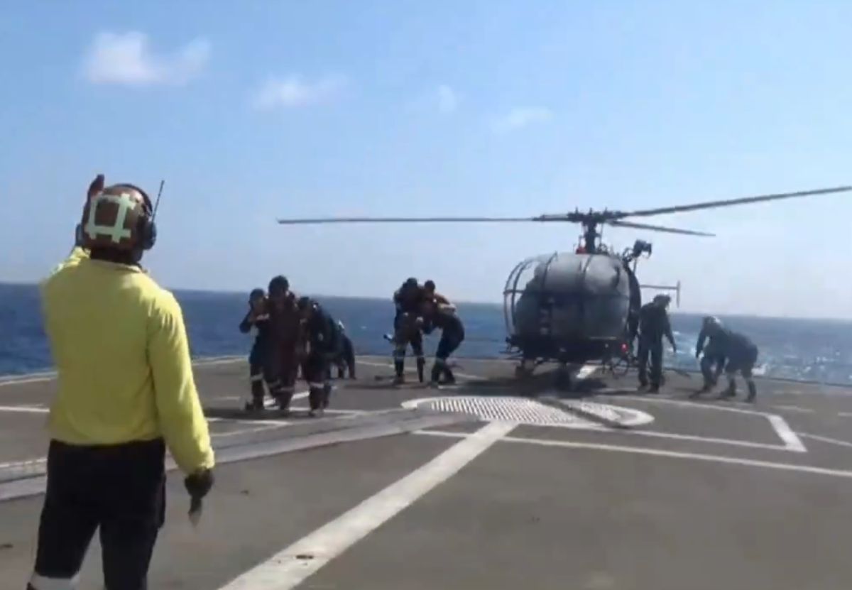 Ερυθρά Θάλασσα: Βίντεο - ντοκουμέντο από την επιχείρηση διάσωσης στο πλοίο «True Confidence»