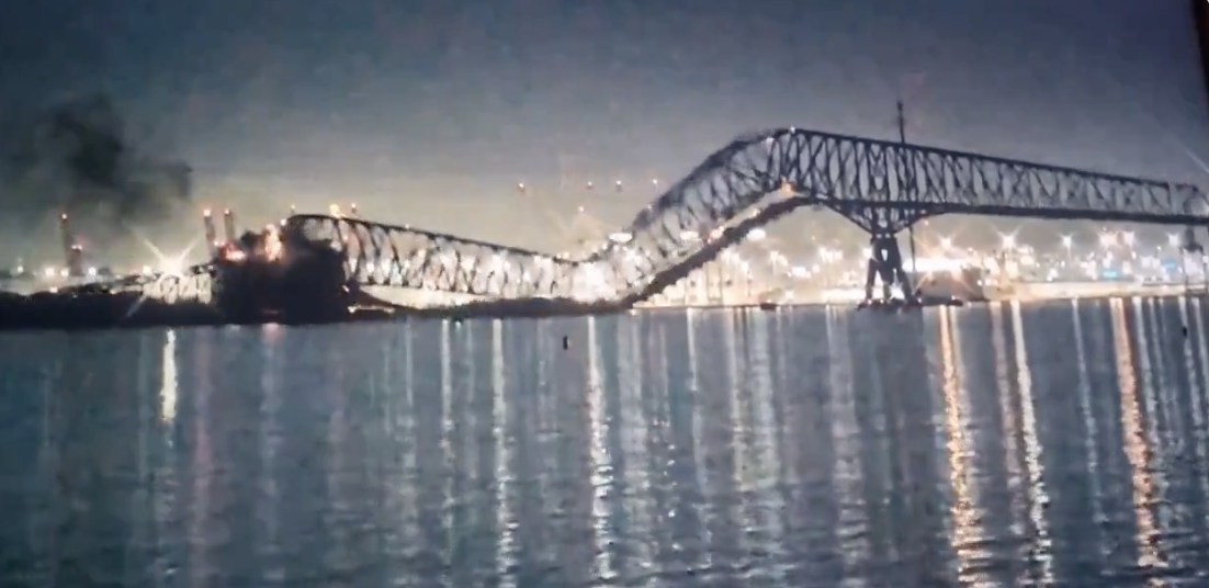 Κατάρρευση γέφυρας στη Βαλτιμόρη