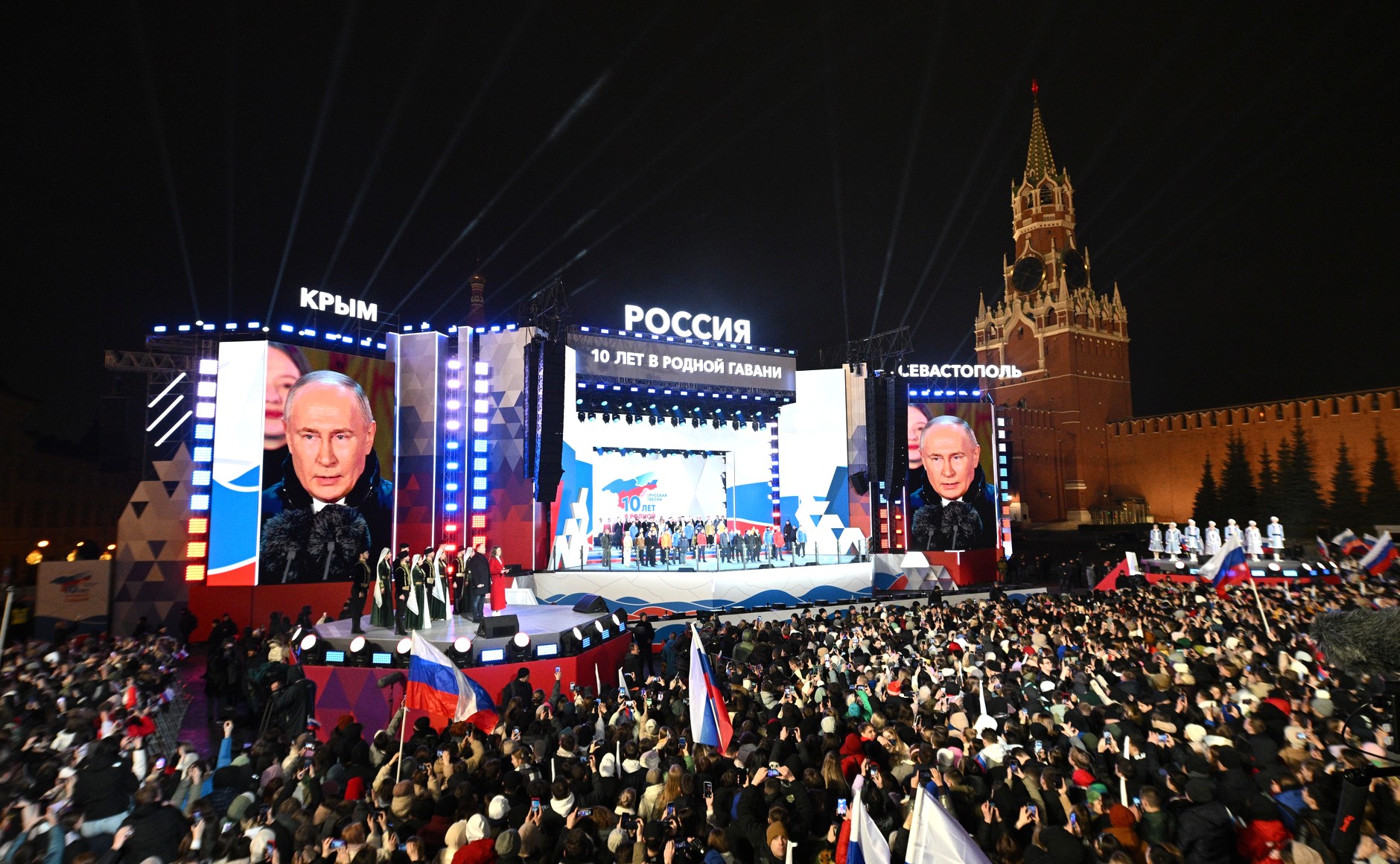 Ο Πούτιν από την Κόκκινη Πλατεία μίλησε για «Νέα Ρωσία»