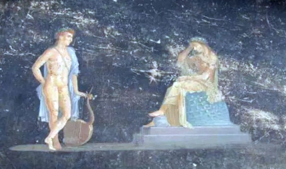Δέος από την σπάνια ανακάλυψη στην Πομπηία: Η Ωραία Ελένη, ο Πάρις και ο Απόλλωνας (video)